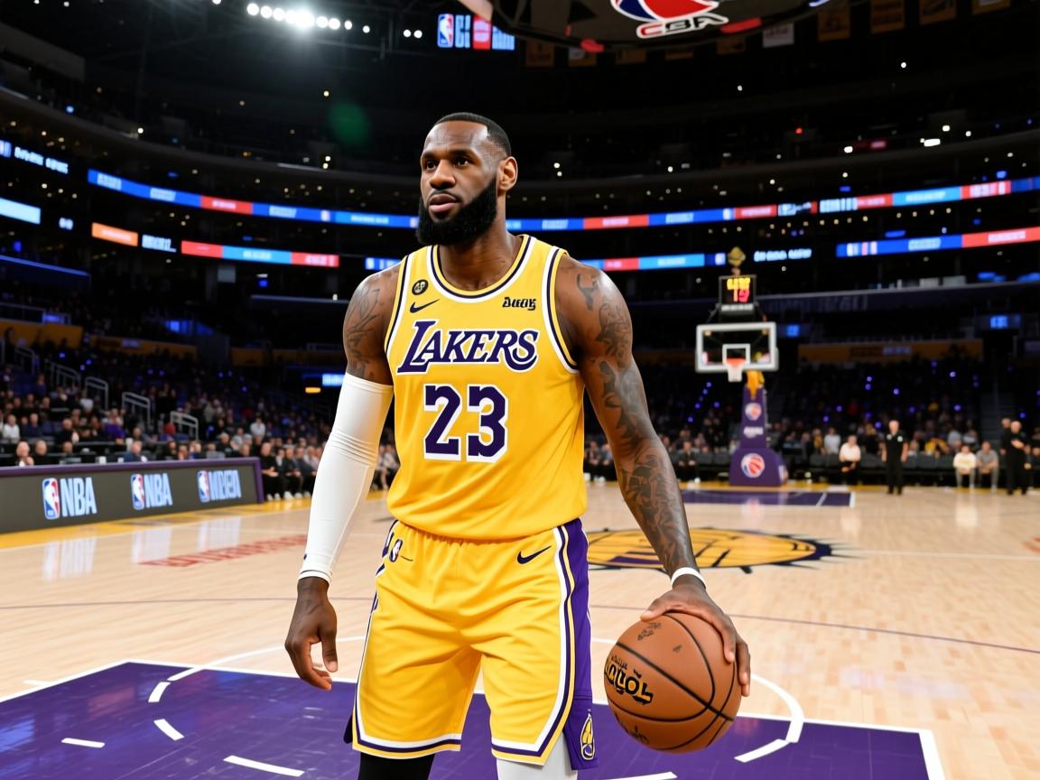 湖人再胜篮网，詹姆斯发挥关键作用